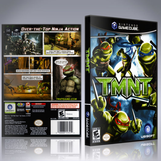 GameCube Replacement Case - NO GAME - TMNT