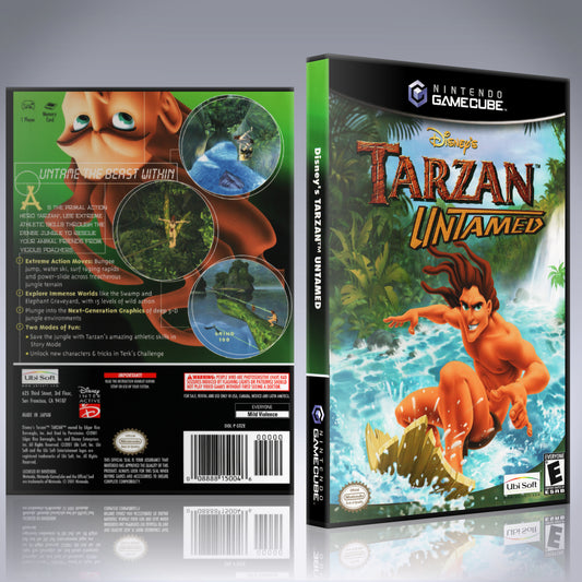 GameCube Replacement Case - NO GAME - Tarzan Untamed