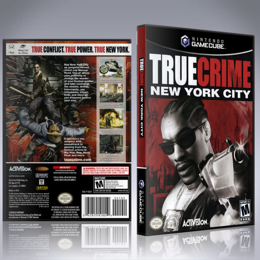 GameCube Replacement Case - NO GAME - True Crime - New York City