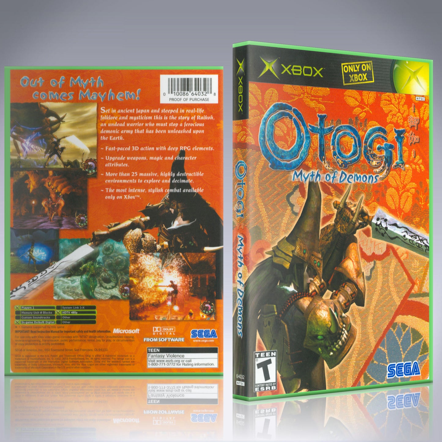 Xbox Case - NO GAME - Otogi