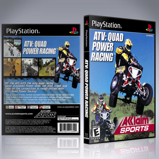 PS1 Case - NO GAME - ATV Power Quad Racing