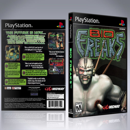 PS1 Case - NO GAME - Bio Freaks