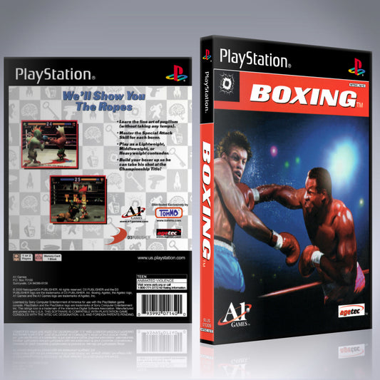 PS1 Case - NO GAME - Boxing