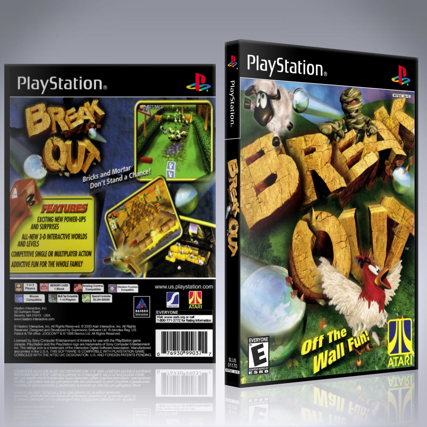 PS1 Case - NO GAME - Breakout