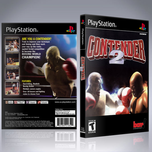 PS1 Case - NO GAME - Contender 2