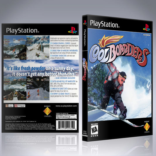 PS1 Case - NO GAME - Cool Boarders