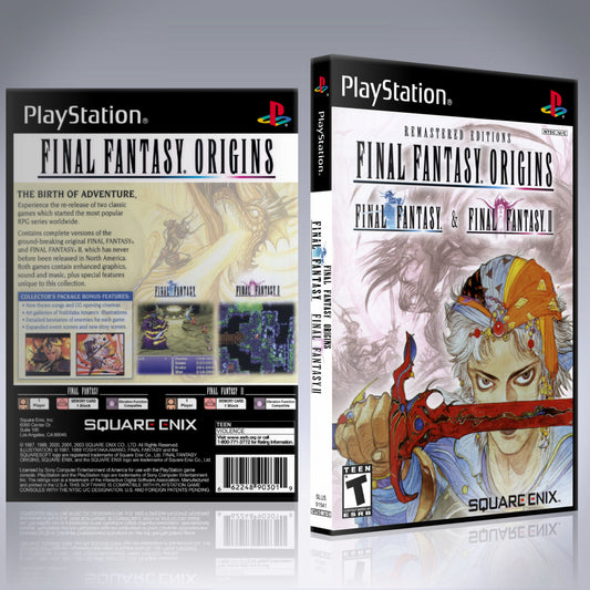 PS1 Case - NO GAME - Final Fantasy Origins