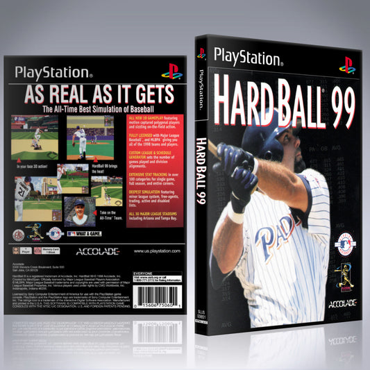 PS1 Case - NO GAME - HardBall 99