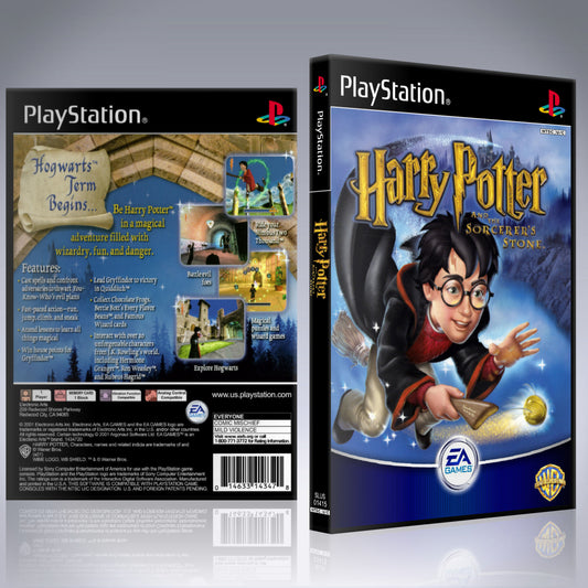 PS1 Case - NO GAME - Harry Potter and the Sorcerer's Stone