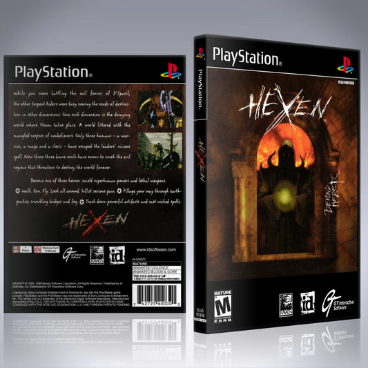 PS1 Case - NO GAME - HeXen