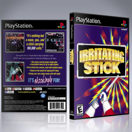 PS1 Case - NO GAME - Irritating Stick