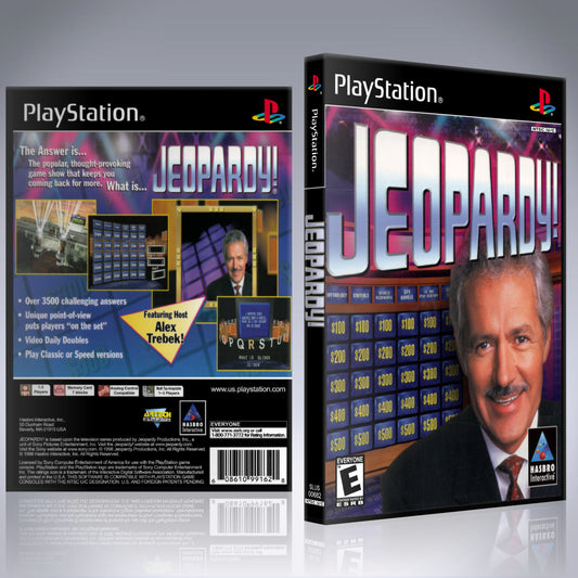 PS1 Case - NO GAME - Jeopardy!