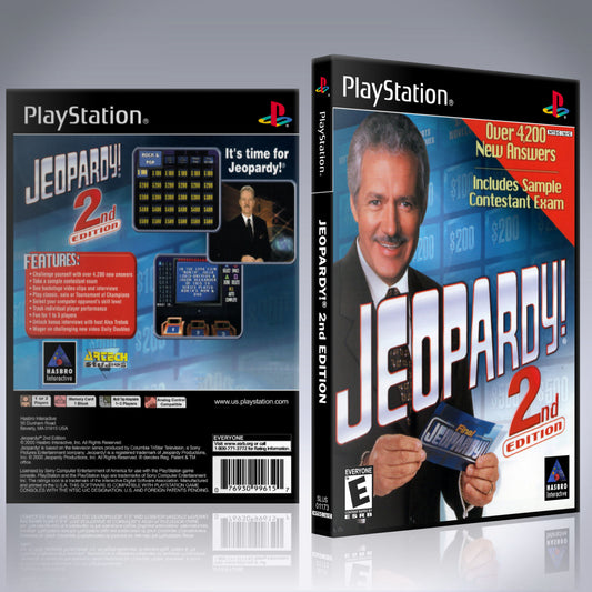 PS1 Case - NO GAME - Jeopardy! 2nd Edition