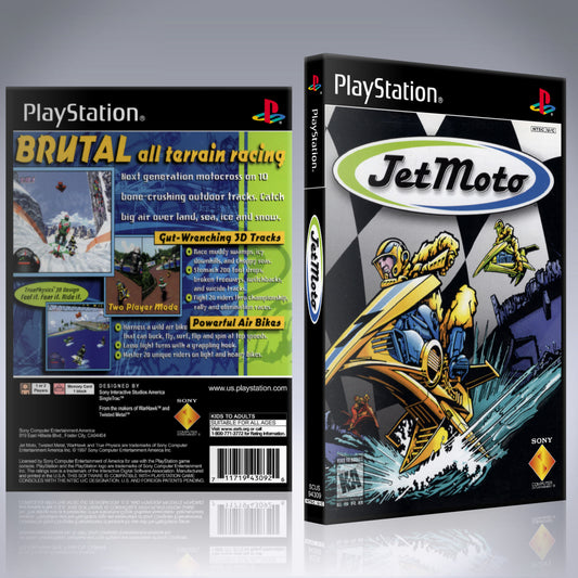 PS1 Case - NO GAME - Jet Moto