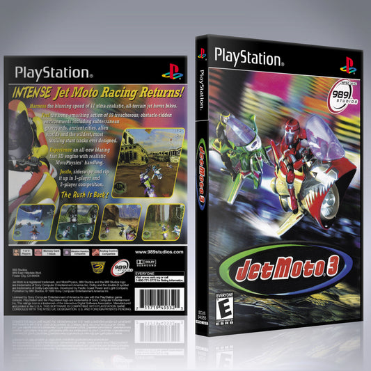 PS1 Case - NO GAME - Jet Moto 3