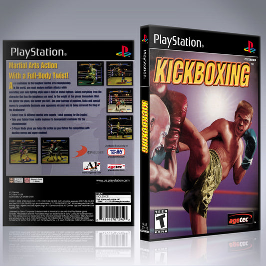 PS1 Case - NO GAME - Kickboxing