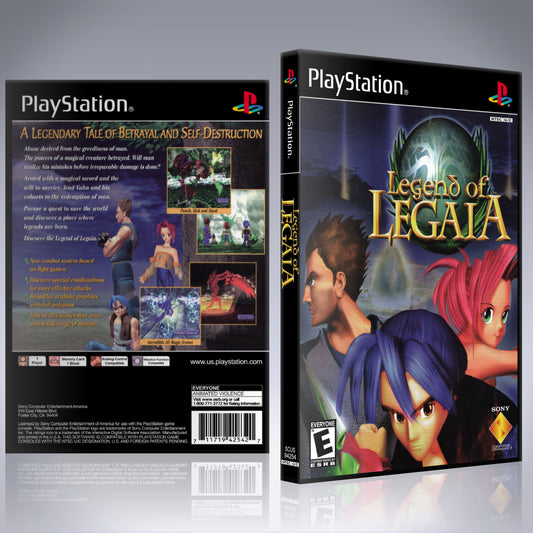 PS1 Case - NO GAME - Legend of Legaia