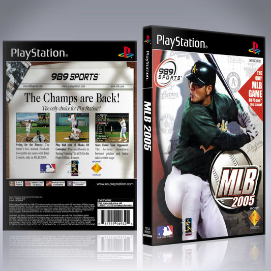 PS1 Case - NO GAME - MLB 2005