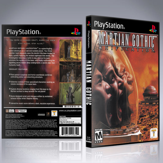 PS1 Case - NO GAME - Marian Gothic - Unification