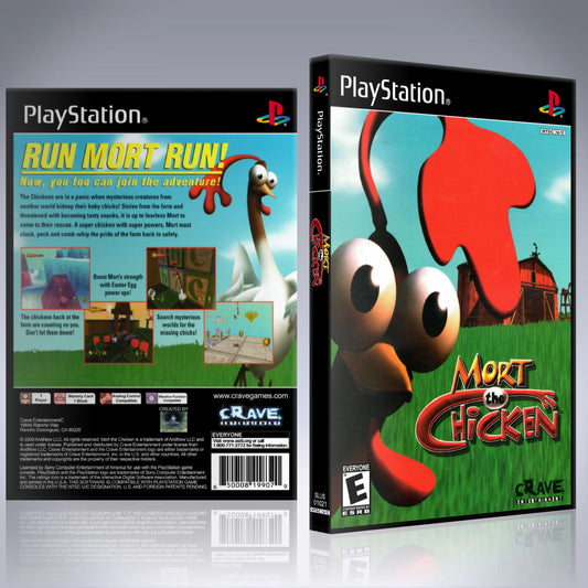 PS1 Case - NO GAME - Mort the Chicken