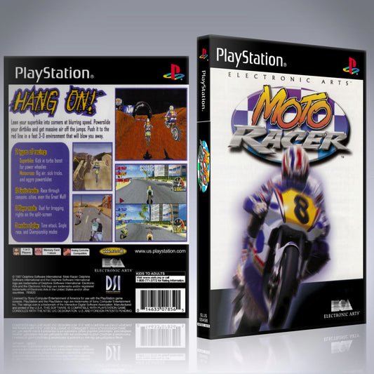 PS1 Case - NO GAME - Moto Racer