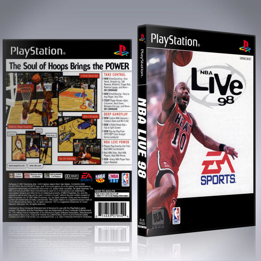 PS1 Case - NO GAME - NBA Live 98