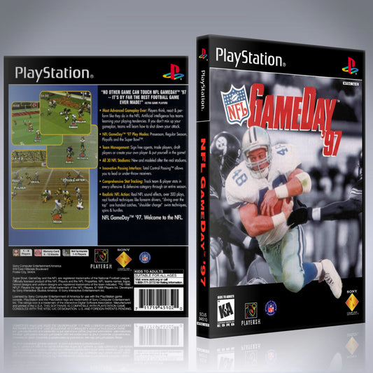 PS1 Case - NO GAME - NFL GameDay 97