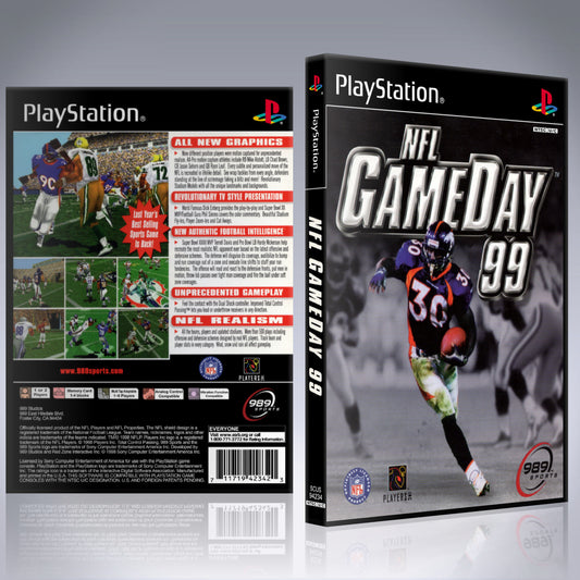 PS1 Case - NO GAME - NFL GameDay 99