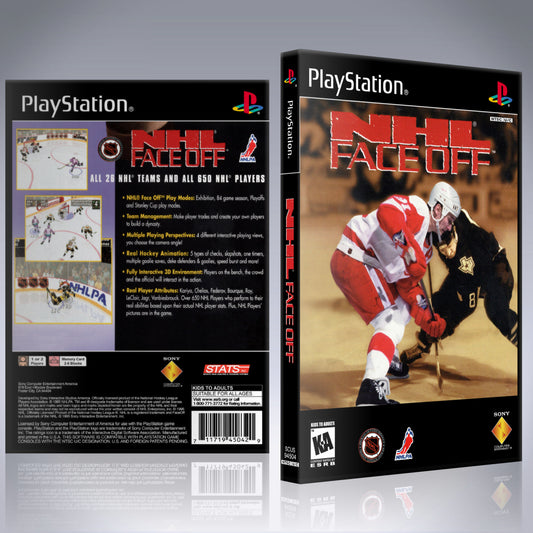 PS1 Case - NO GAME - NHL FaceOff