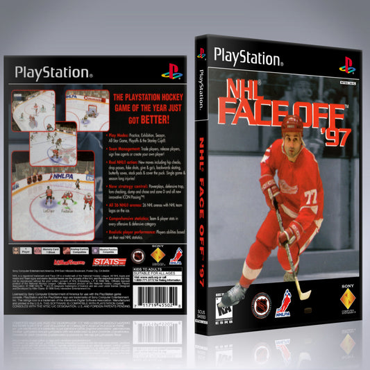 PS1 Case - NO GAME - NHL FaceOff 97