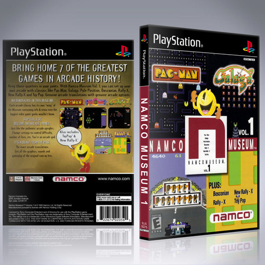 PS1 Case - NO GAME - Namco Museum 1