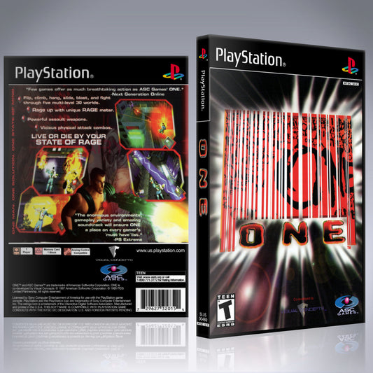 PS1 Case - NO GAME - One