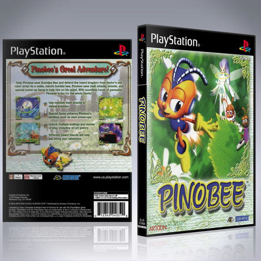 PS1 Case - NO GAME - Pinobee