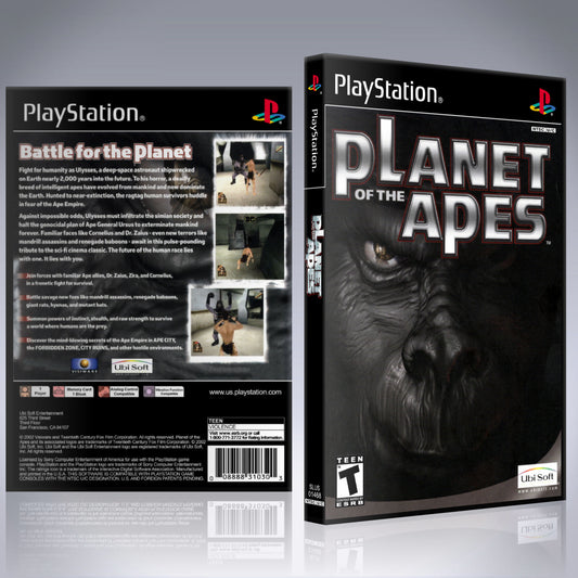 PS1 Case - NO GAME - Planet of the Apes