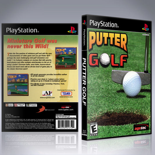 PS1 Case - NO GAME - Putter Golf