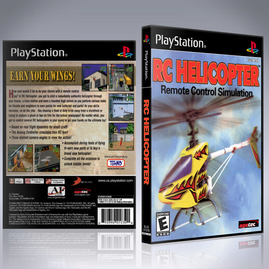 PS1 Case - NO GAME - RC Helicopter
