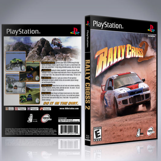 PS1 Case - NO GAME - Rally Cross 2
