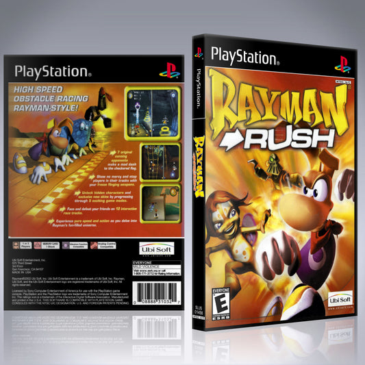 PS1 Case - NO GAME - Rayman Rush