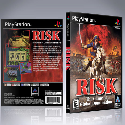 PS1 Case - NO GAME - Risk