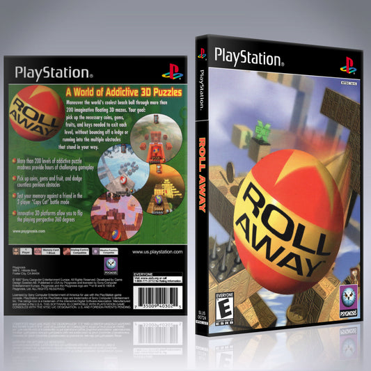 PS1 Case - NO GAME - Roll Away