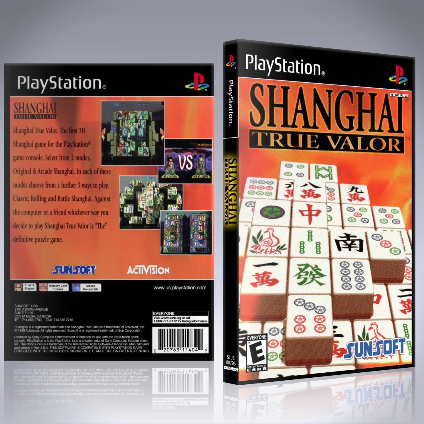 PS1 Case - NO GAME - Shanghai True Valor