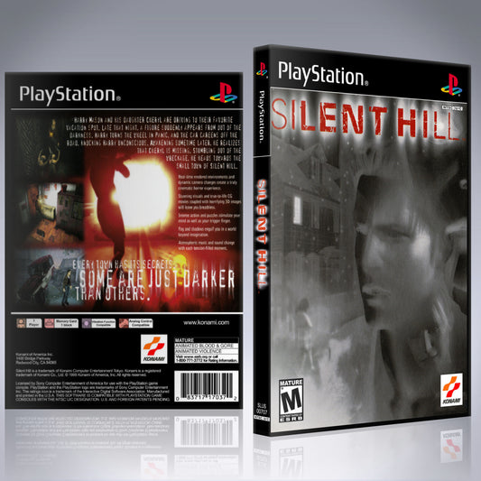 PS1 Case - NO GAME - Silent Hill