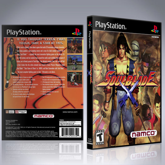 PS1 Case - NO GAME - Soul Blade