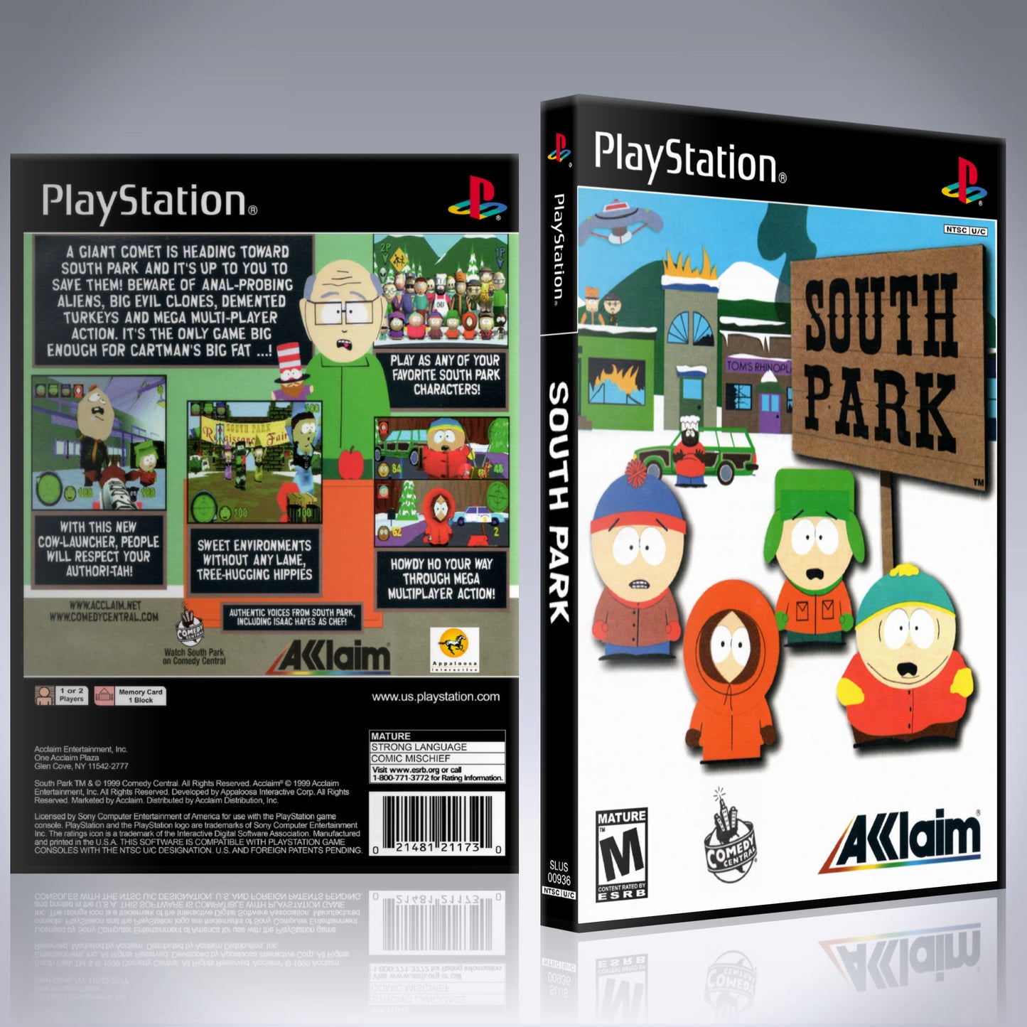 PS1 Case - NO GAME - South Park