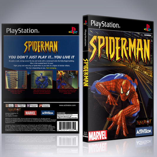 PS1 Case - NO GAME - Spider-Man