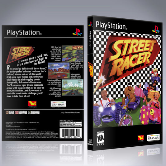 PS1 Case - NO GAME - Street Racer