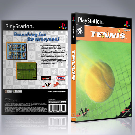 PS1 Case - NO GAME - Tennis