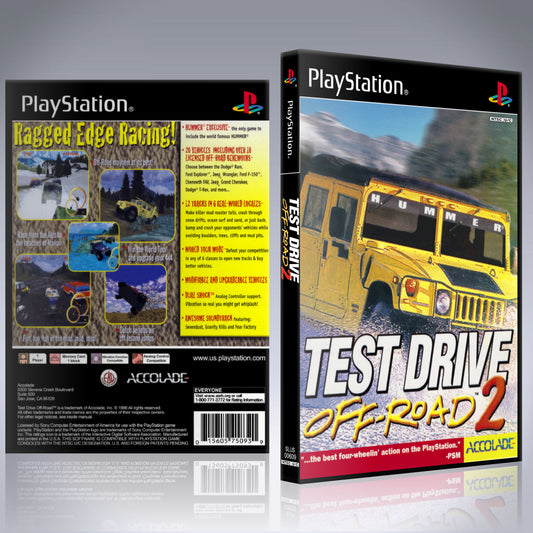 PS1 Case - NO GAME - Test Drive - Off-Road 2