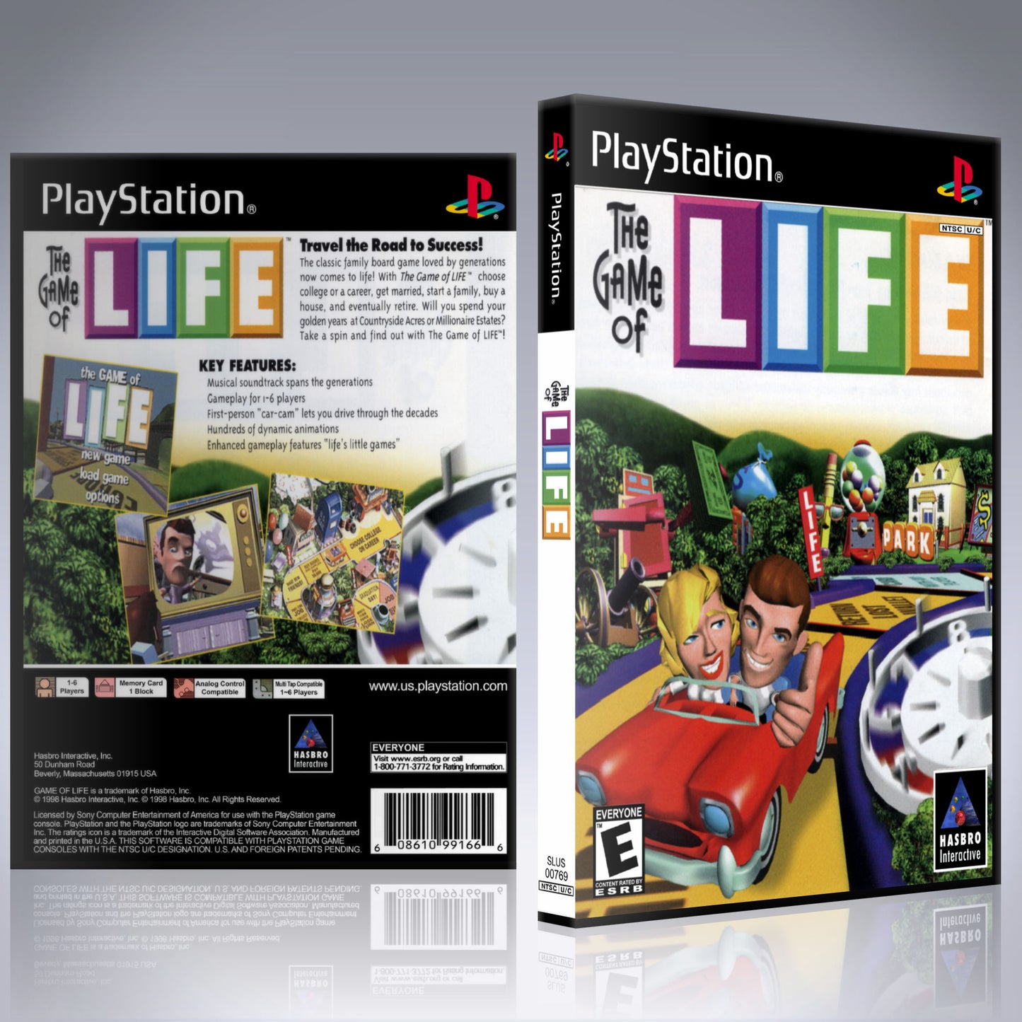 PS1 Case - NO GAME - The Game of Life