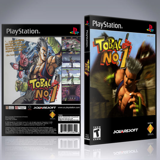 PS1 Case - NO GAME - Tobal No. 1